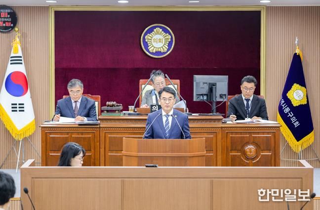 광주 동구의회 김재식의원 ‘야간관광 활성화 필요’ 5분발언 진행