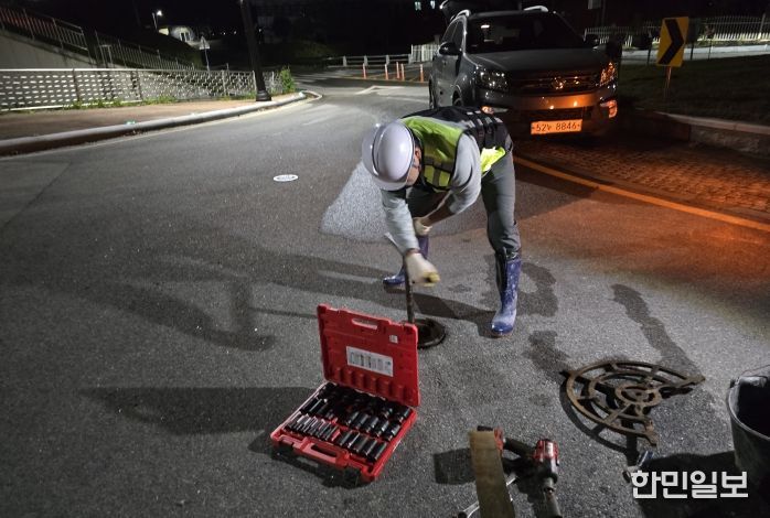 진안군, 진안읍 단양리 상수도관 세척 추진
