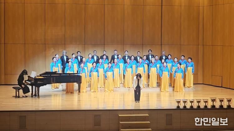 화순 여미합창단, 제33회 전남도민합창경연대회 1위 수상