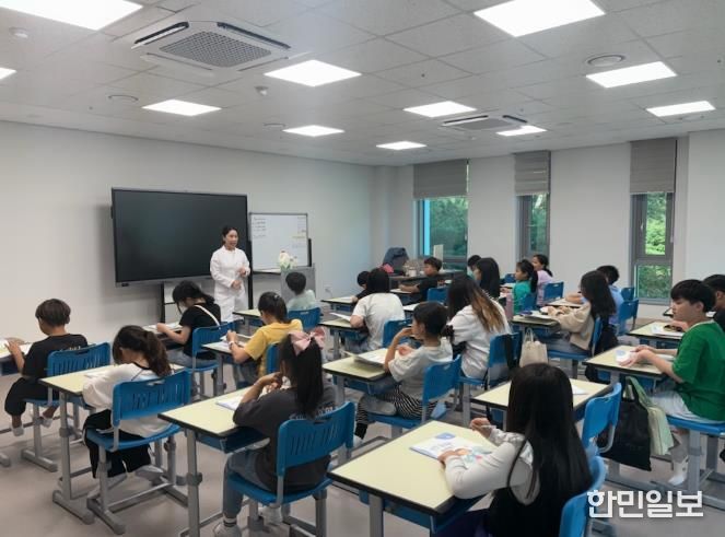 지역 아동의 비만예방과 건강한 성장환경 조성을 위해 추진한 ‘건강한 돌봄놀이터’ 프로그램을 진행했다