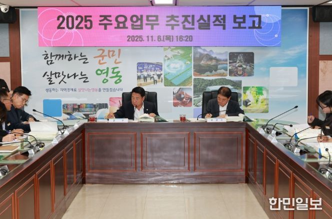 부서별 주요업무 추진실적 점검