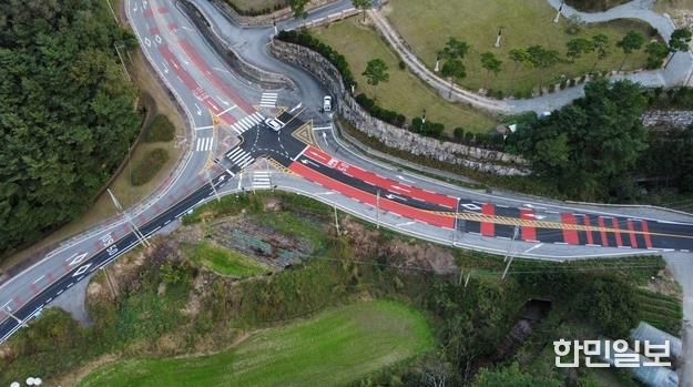 아스콘절삭덧씌우기 및 미끄럼방지포장