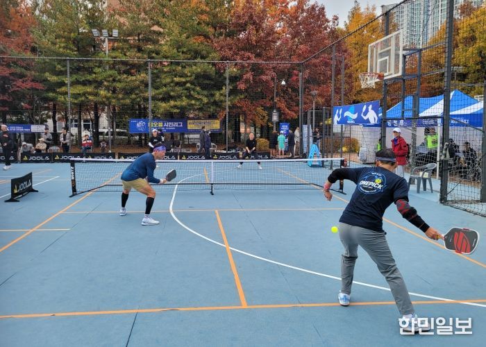 8일 열린 화성특례시 네오볼 시민리그 대회 모습