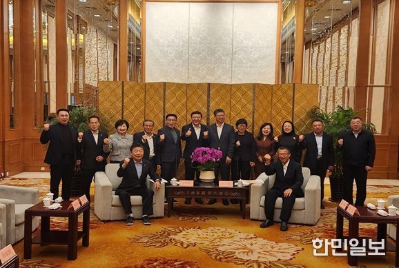 중국 다렌시 방문 양 도시 의회 간 교류 및 우호 협력 논의