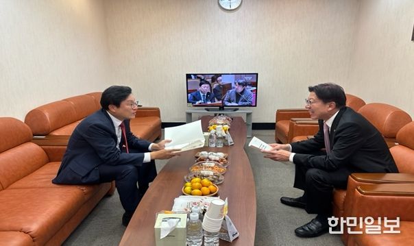 박형수 예산결산특별위원회 국민의힘 간사 접견