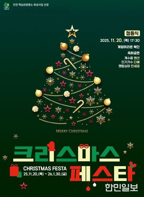 ‘2025 크리스마스 페스타’ 11월 20일 개막