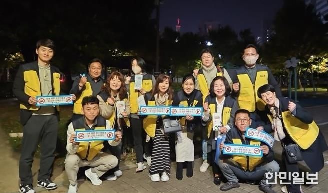 평택시 세교동 청소년지도위원회, 수능 후 청소년 유해환경 점검 및 보호 야간 캠페인 실시