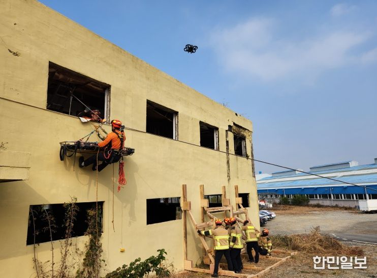 119특수대응단, 14일 천안서 관계기관 합동 훈련