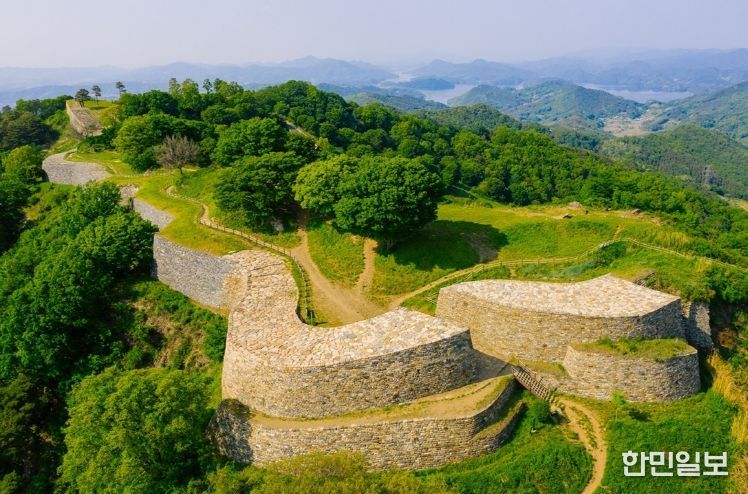 대전시 계족산성 성곽 보수공사