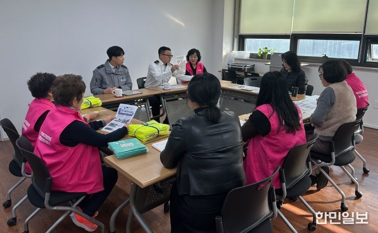 무안경찰, 민·경 협업 통한 농기계 등 교통사고 예방 교육 실시