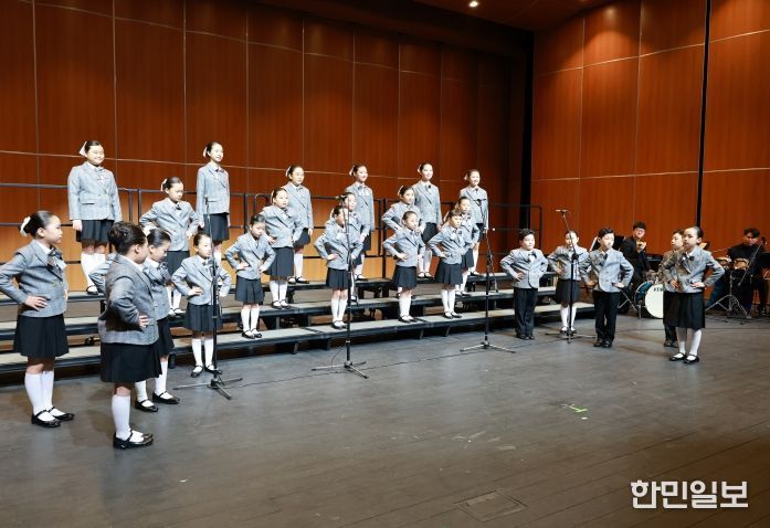 금산인삼골합창단, 금산소년소녀합창단 공연모습