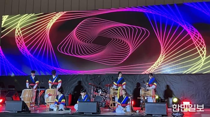 19일 전라남도교육청순천만생태문화교육원에서 ‘2025 청소년미래도전프로젝트 활동 나눔의 날’행사가 진행되고 있다.