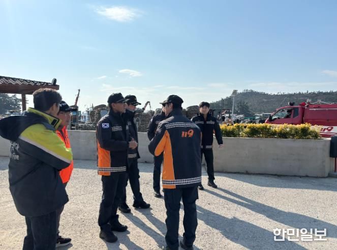 해남소방서, 도서지역 어불도 소방대응체계 점검 실시