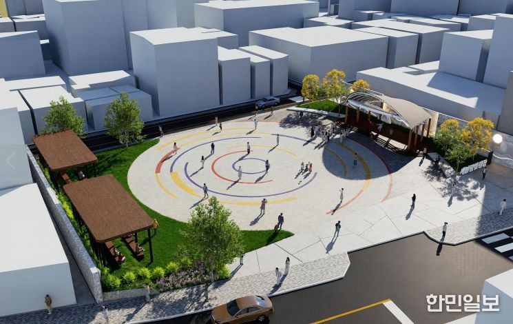 도심광장 새 이름 '새암달빛광장' 확정