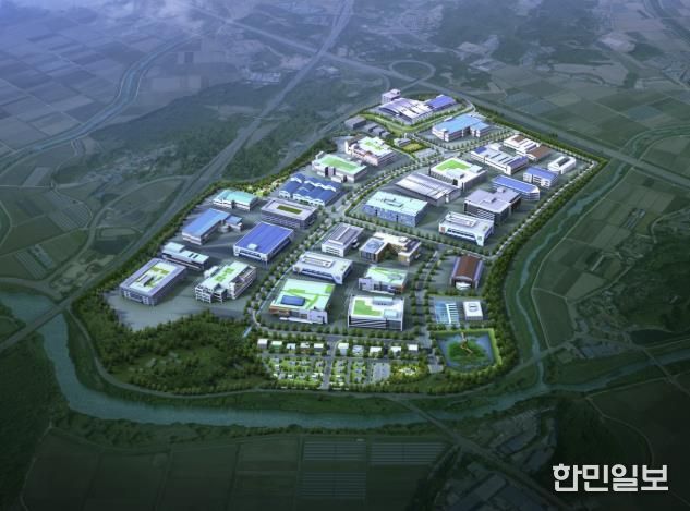 테크노폴리스 산단 조감도
