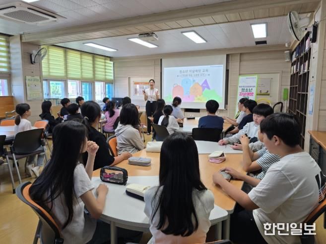통영시청소년상담복지센터, 청소년 마음건강 증진 돕기