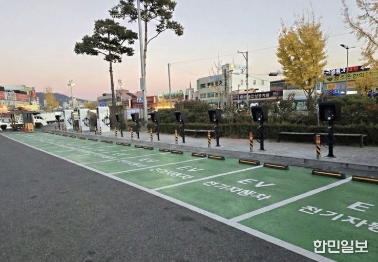 대전시 오정도매시장, 전기차 충전시설 11기 신규 설치