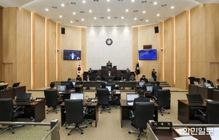 예산군의회 제321회 정례회 2차 본회의