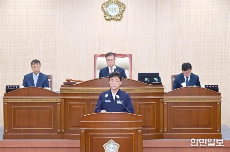 윤경희 청송군수, 시정연설 통해 내년도 비전 제시