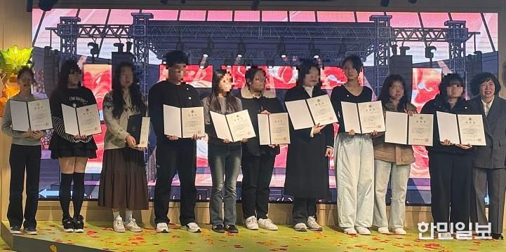 가평 꿈드림 청소년 2명, 경기도의회 청소년 표창 수상