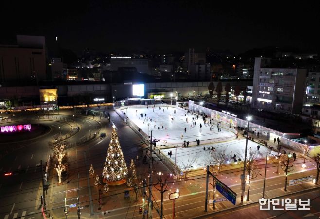 동인천역 북광장에서 화도진스케이트장 오는 12일 개장
