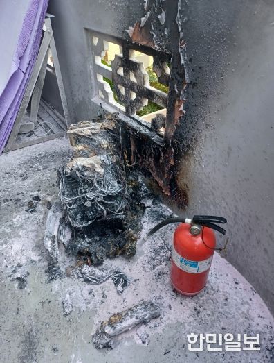 2025년 11월 30일, 목포소방서 주택용 소방시설 사용으로 인한 초기 화재진압