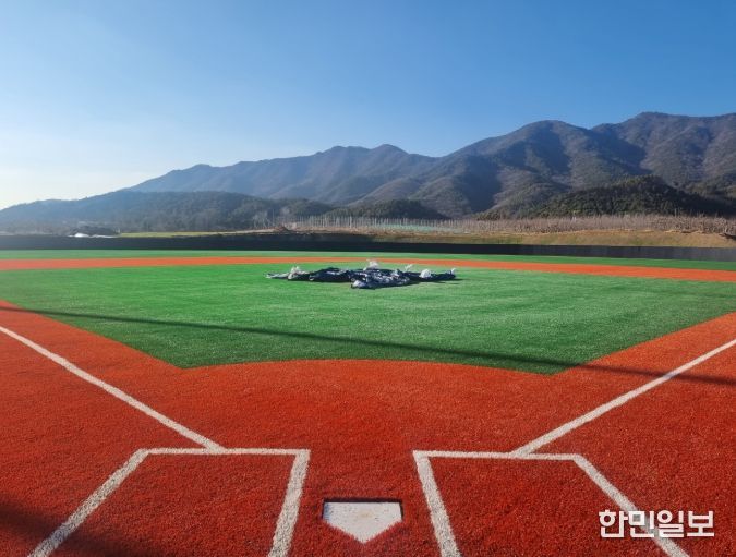 증평생활야구장, 한 단계 업그레이드.