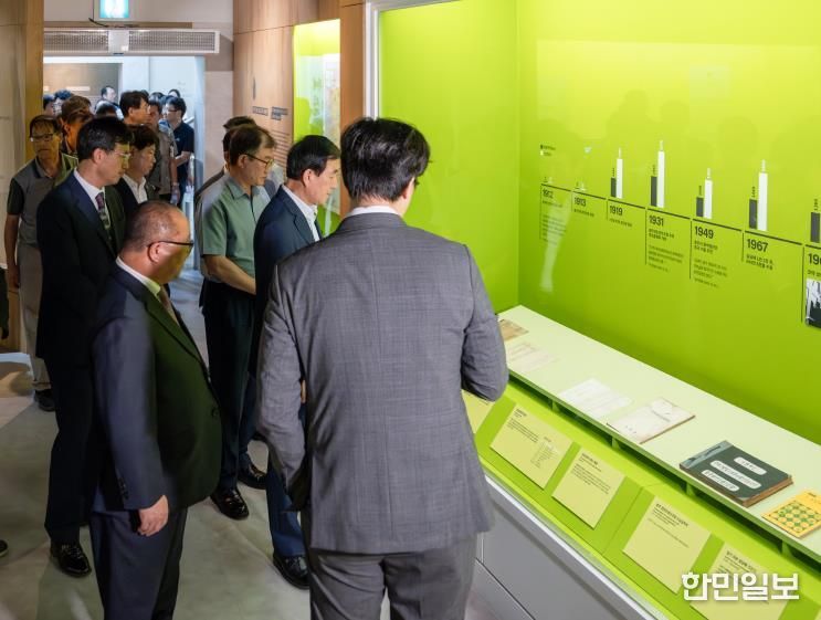 특별전 전시해설 스케치 사진