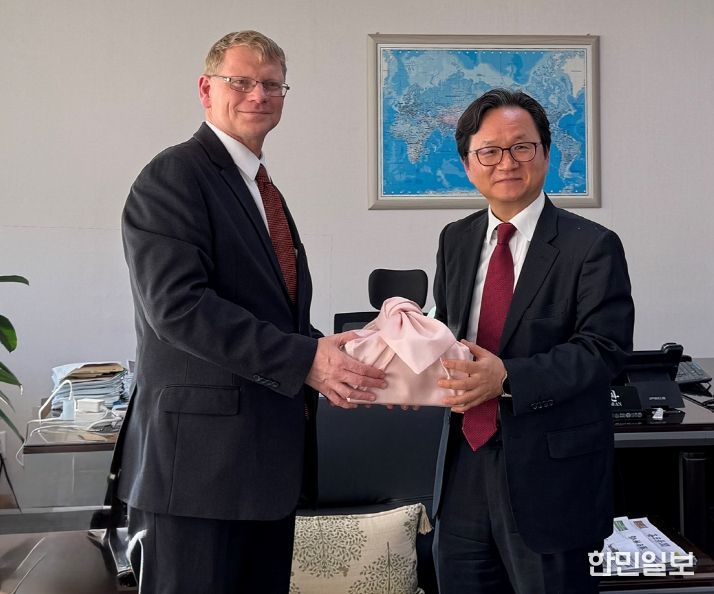 대구시 국제관계대사, 주부산미국영사관 신임 수석 영사와 면담