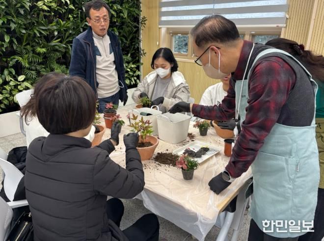 진주시, ‘시민과 함께하는 정원교육’ 큰 호응