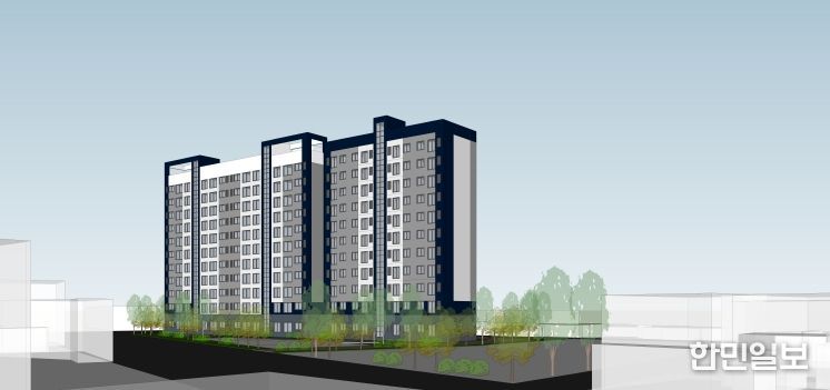 신혼·청년 공공임대주택 신축건물 배치도