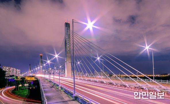 운남대교 야경