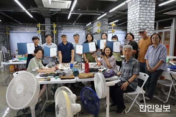 폐기물의 새활용 통한 순환경제사회 도시 선도 (디자인씽커사업-다시 실험실 수료식)