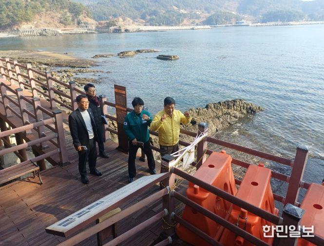 고성공룡박물관 리모델링 사업 및 남부권 광역관광개발사업 현장 점검