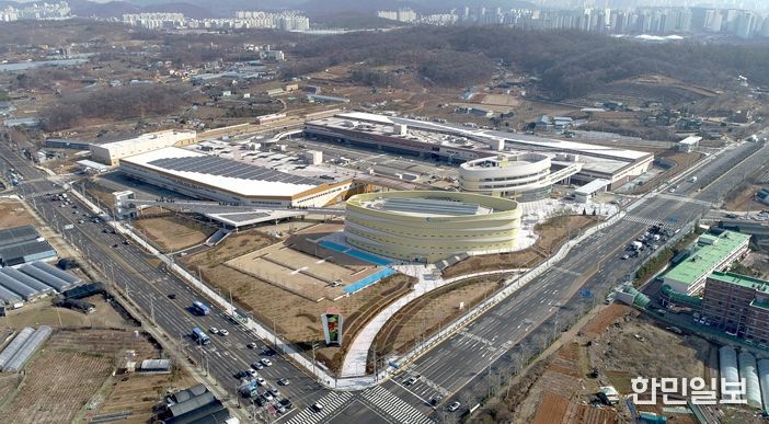 남촌농산물도매시장 전경