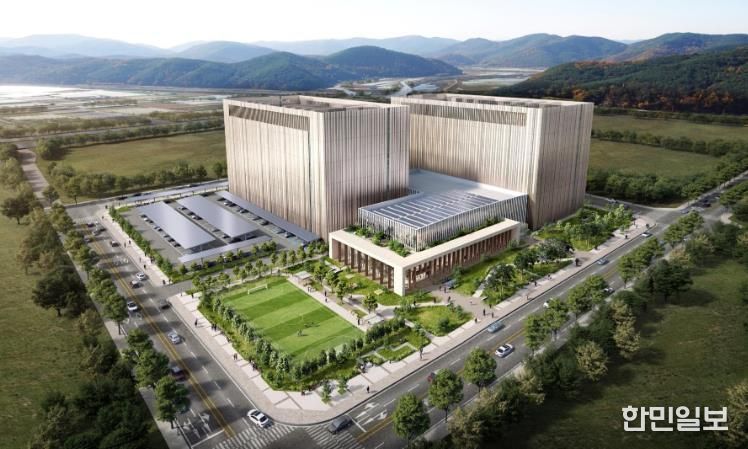 미래 신성장동력 예산 확보 사진-장성데이터센터 조감도