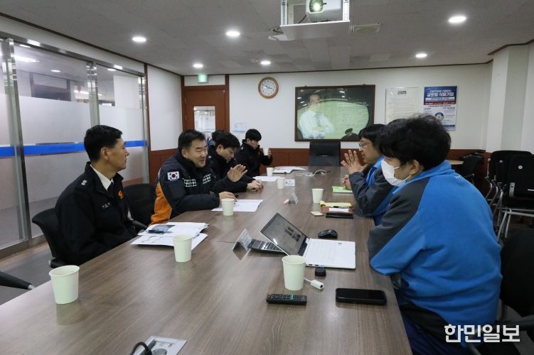 강진소방서, 겨울철 화재취약시설 동원F&B 강진공장 현장 소방안전 컨설팅 실시