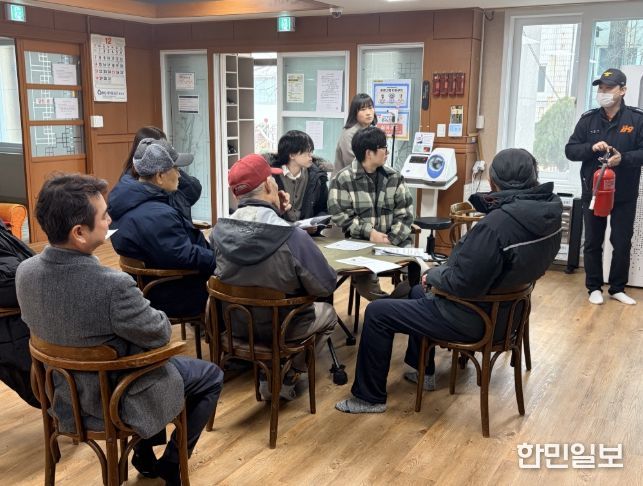 동인천동, 인현전동 경로당과 함께 ‘소방 훈련’