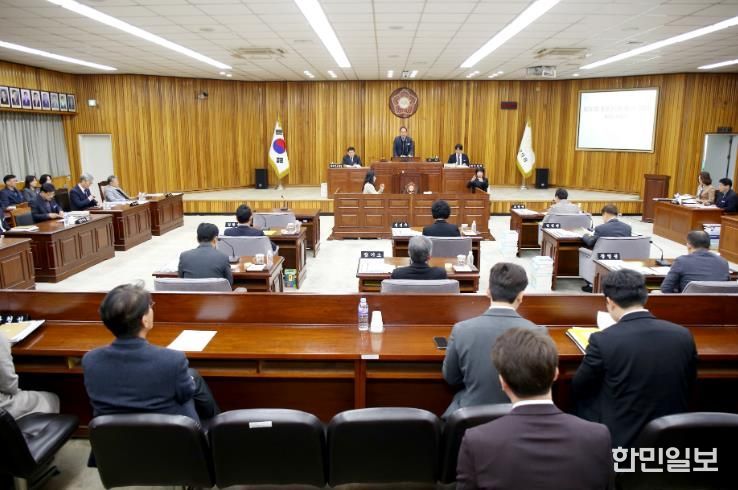 영광군의회, 제291회 제2차 정례회 폐회