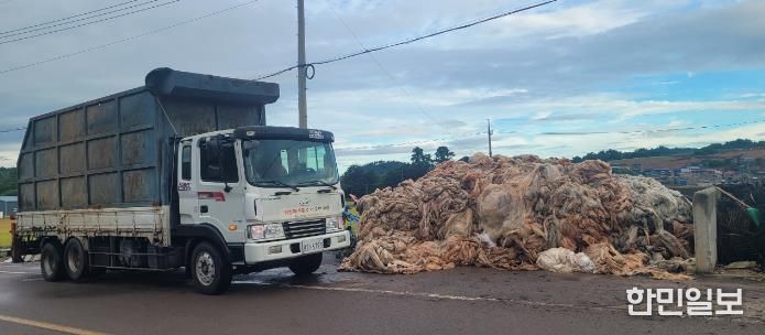 고흥군, 영농폐기물 수거실적 지난해 대비 20% 늘어