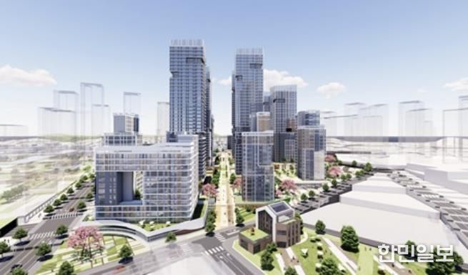 독산2구역 주택정비형 재개발 조감도(안)