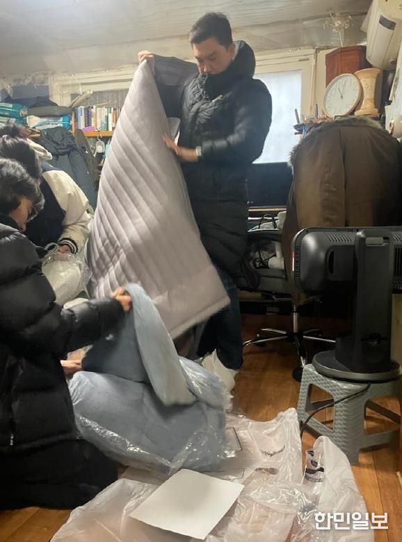 의정부시 호원2동, 승리교회 독거노인 위한 '따뜻한 집수리 봉사' 실시