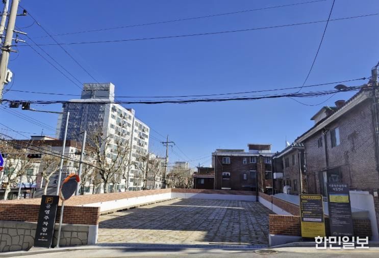 2026년 1월 운영예정인 독산3동 문성로 소규모 공영주차장