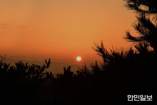 성남 판교마당바위 일출 (2024년 1월 1일 촬영)