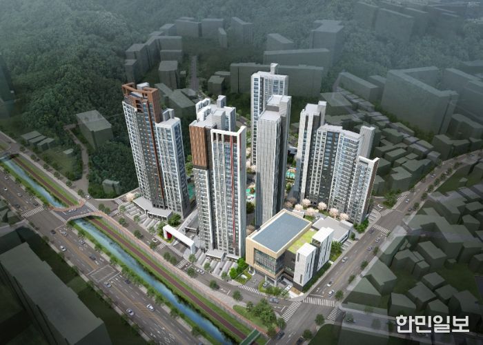 양지마을 주거재생혁신지구 사업 조감도