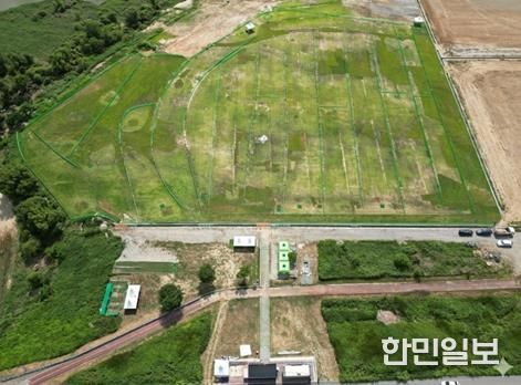 북구파크골프장 전경