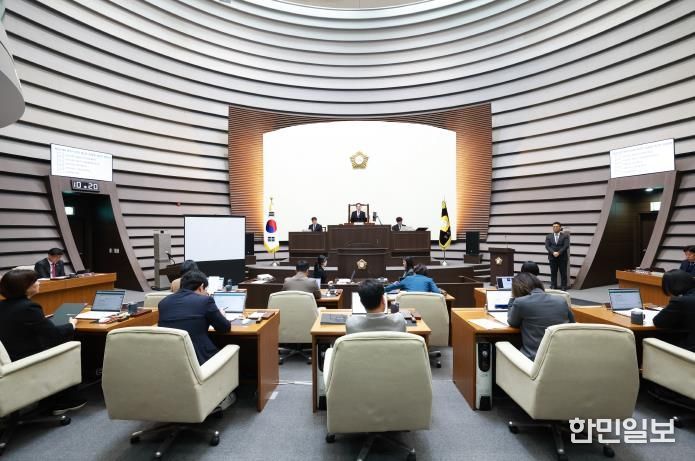 광주시의회 제321회 제2차 정례회 개회