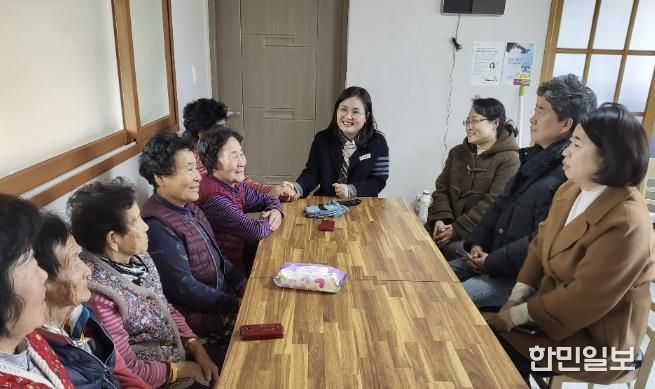 함평군 신임 신광면장, 취임 직후 면내 경로당 순회 방문