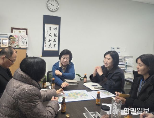 김옥순 의원, 의왕·군포·안산 공공주택지구 내 폐기물처리시설 설치 논의 정담회