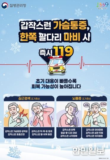 울진군, 겨울철 심‧뇌혈관질환 예방